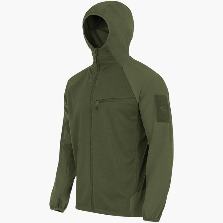 Highlander - Tactical Hirta Hybrid Jakke – Grid-Fleece og Vindtett Skall - Game-On.no
