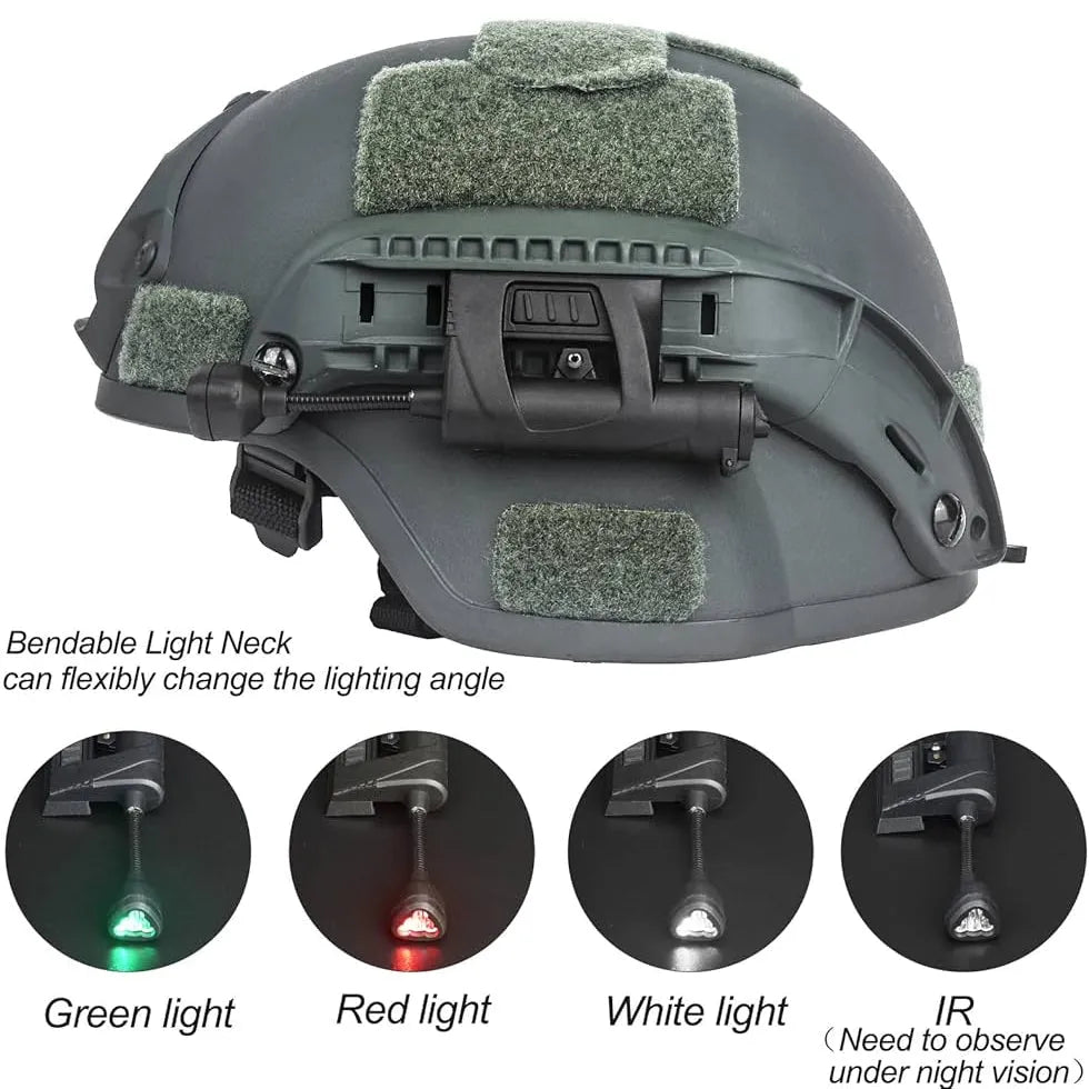 MPLS Hjelmlykt - Svart - Game-On.no