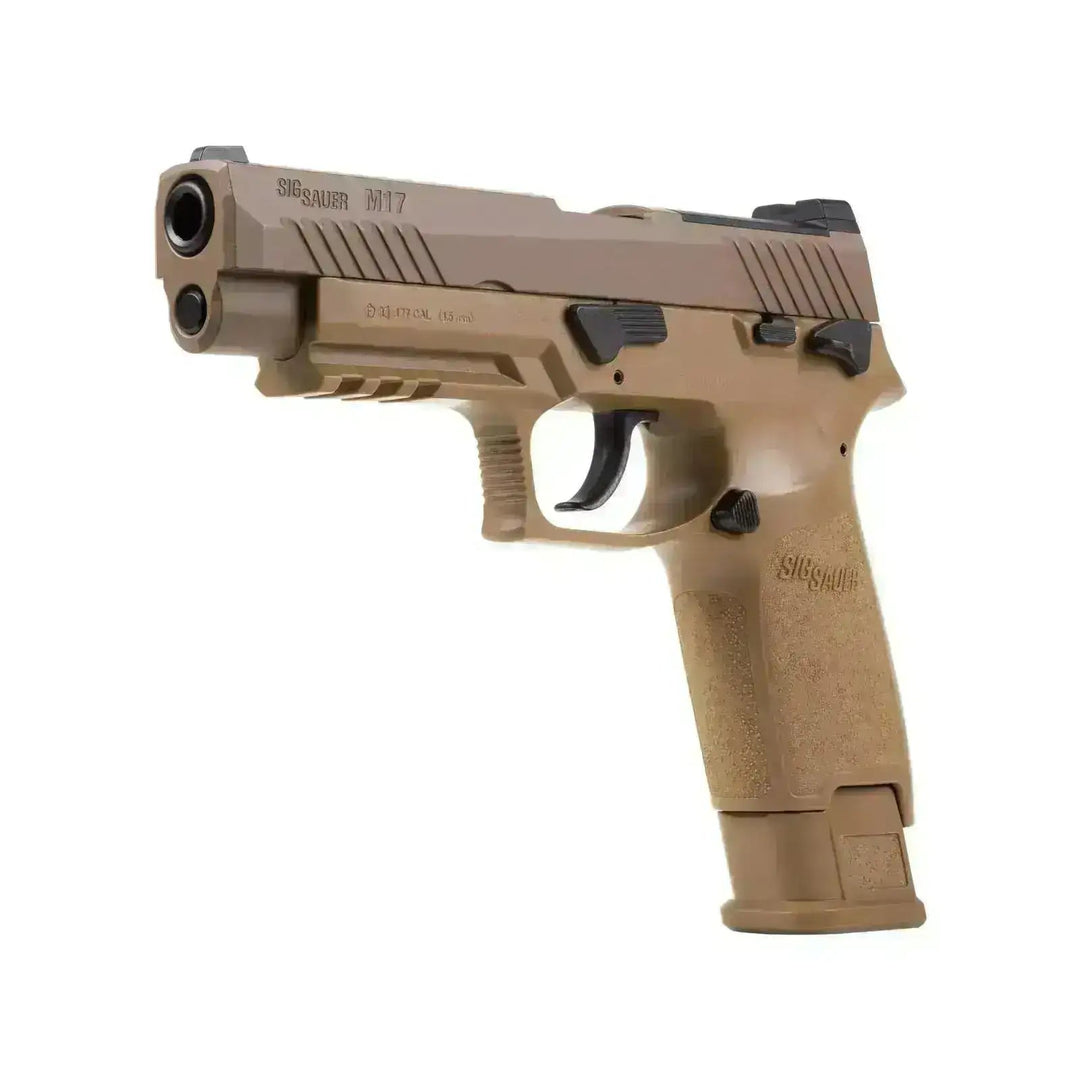 Sig Sauer M17 P320 ASP luftpistol 4.5 mm pellets – Tan - Game-On.no