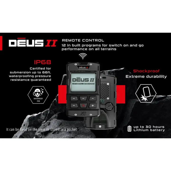 XP - DEUS II Metalldetektor - 28FMF-RC-WS6 - Master - Game-On.no