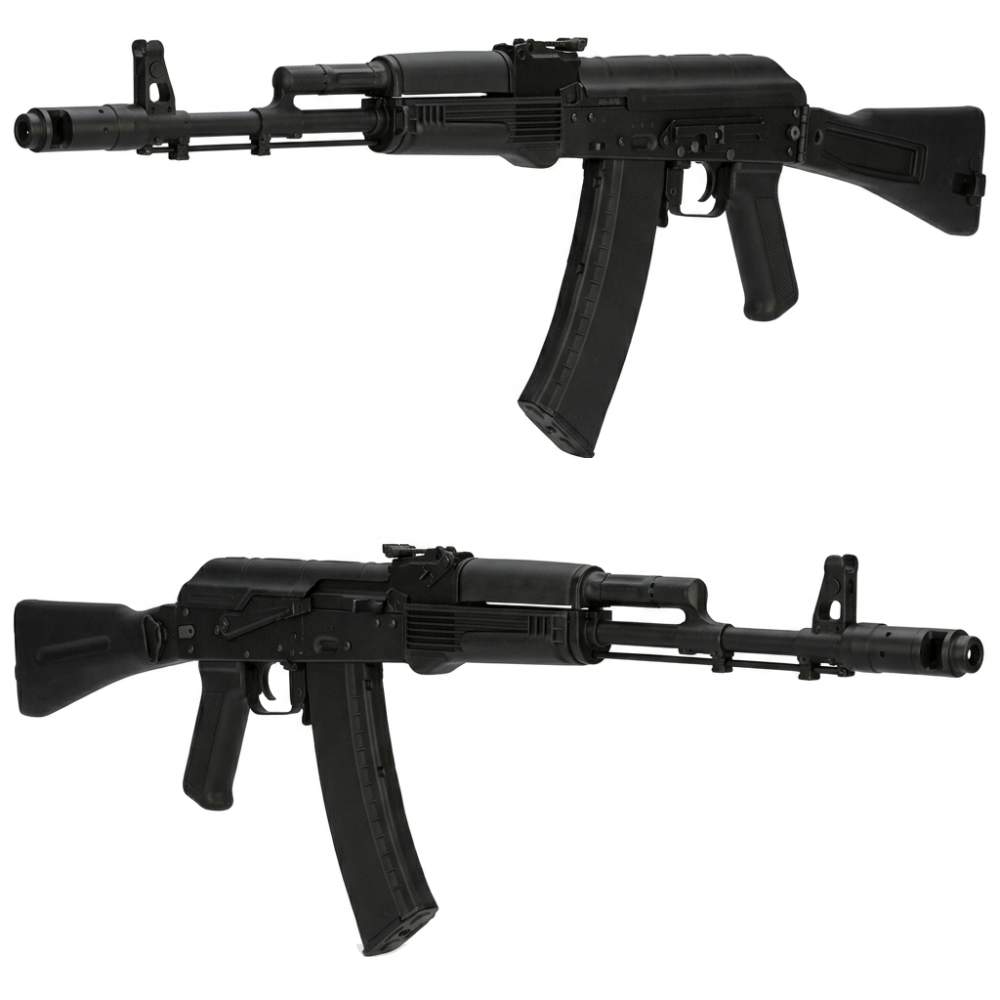Cyma AK-74 / AK101 AEG Softgunrifle Foldbar Kolbe