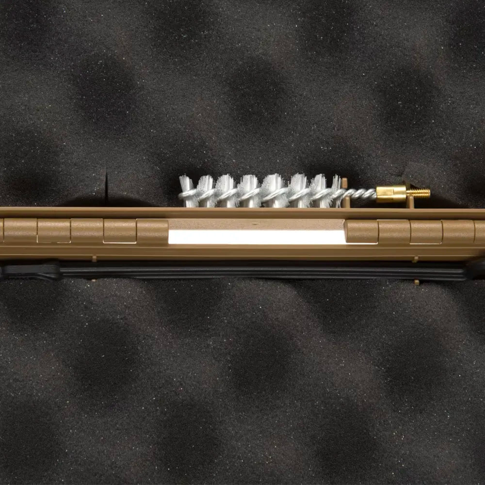 Glock-asekotelo - kovaa muovia ja vaahtoa - ruskea