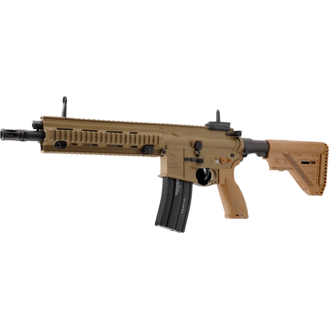 HK416 A5 Sportline Softgun Rifle - TAN - <tc>AEG</tc>