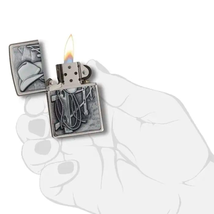 Zippo Lighter - Cowboy 3D-aihe