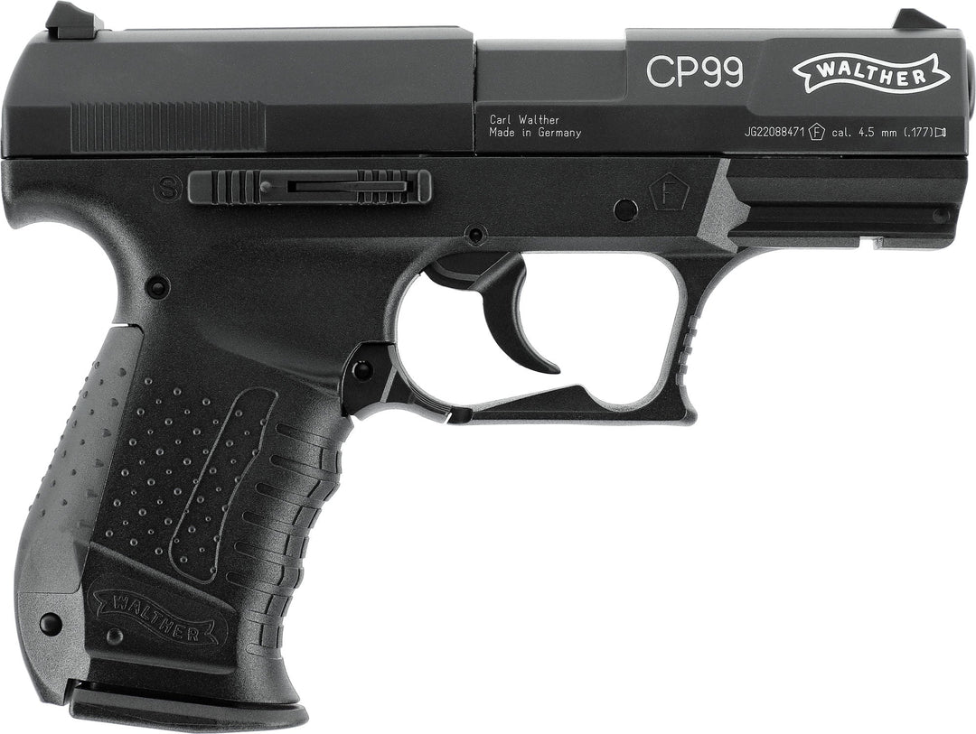 Walther CP99 - CO2-käyttöinen ilmapistooli musta - 4,5 mm pelletit