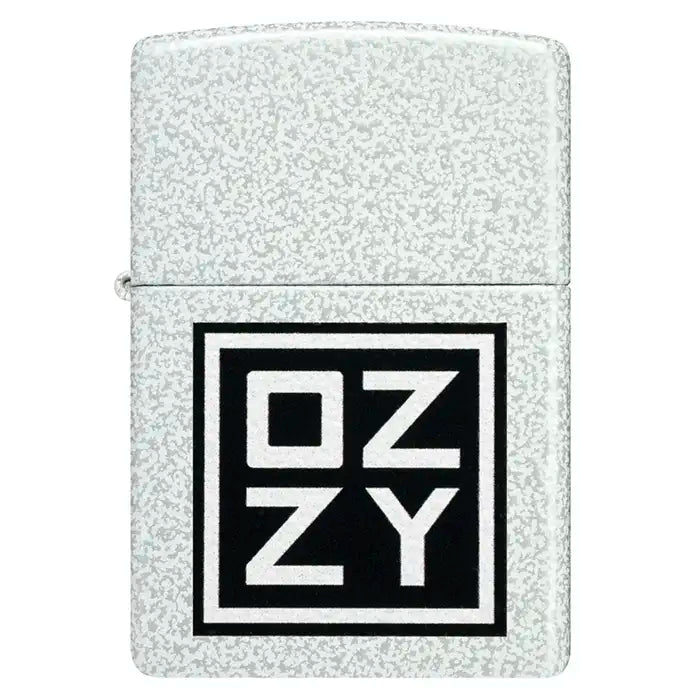 Zippo – Ozzy Osbourne «Ozzy Logo» – Glacier Finish Lighter