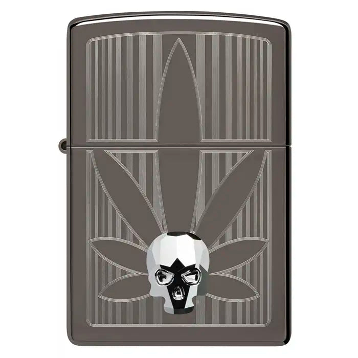 Zippo - Kannabis ja 3D-kallo