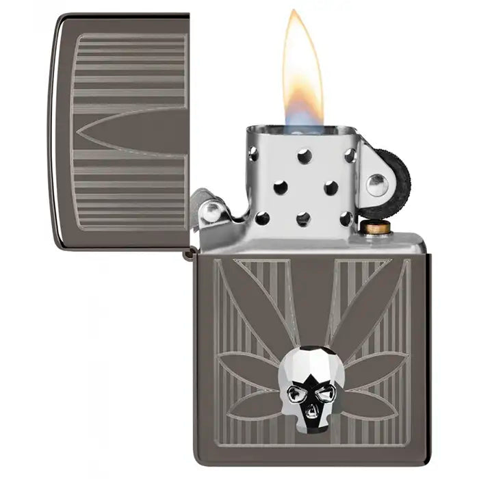 Zippo - Kannabis ja 3D-kallo