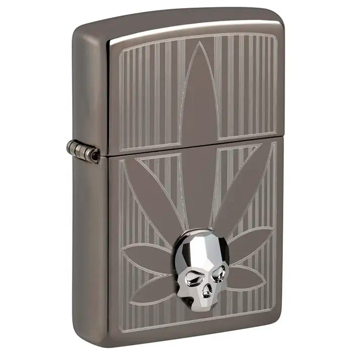 Zippo - Kannabis ja 3D-kallo