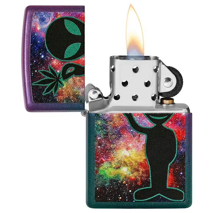 Zippo - Alien Design Iriscent