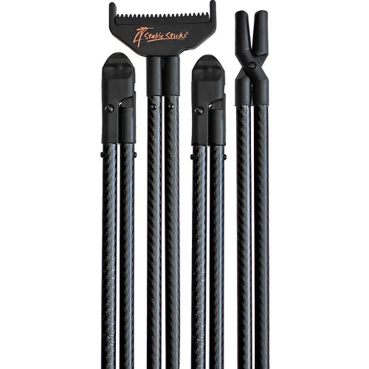 4Stable Sticks Essential Skytestokk – 4-Punkts Støtte - Karbonfiber - Game-On.no