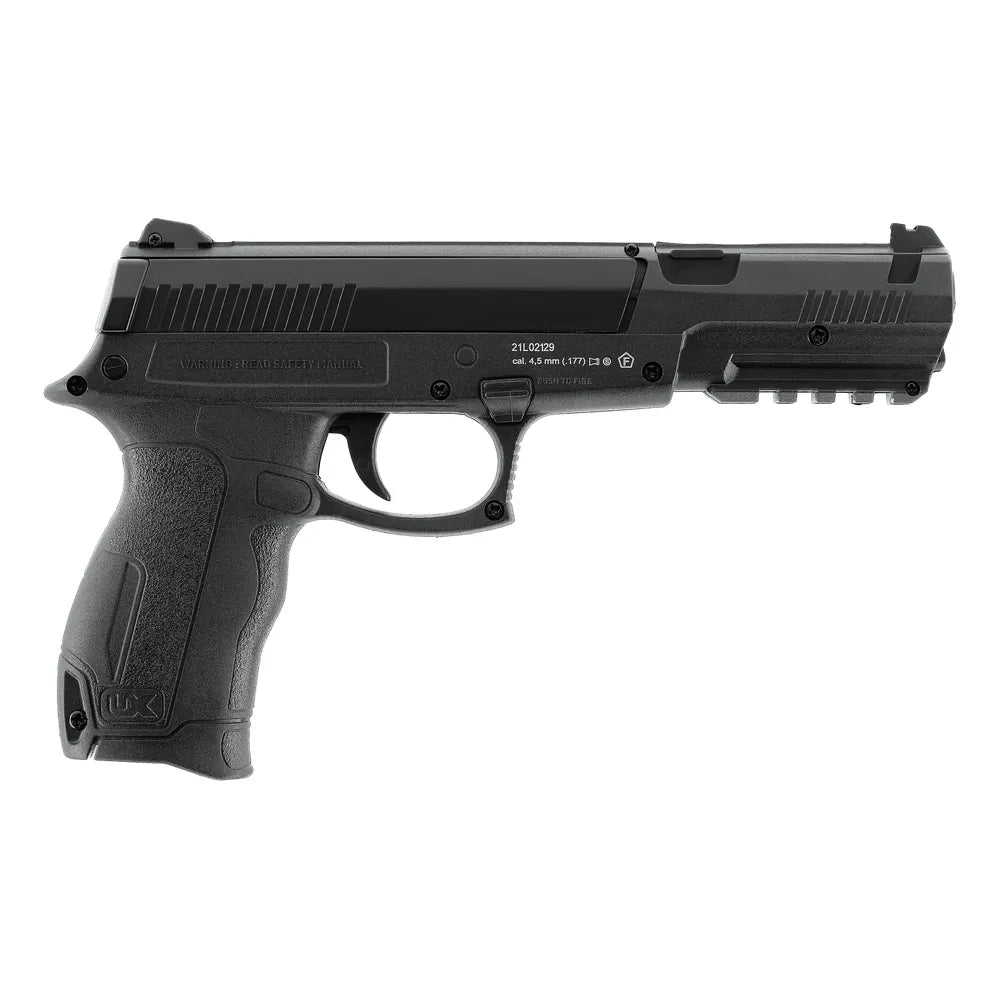 UX DX17 - 4,5 mm:n kaksoisammusten ilmapistooli - jousitin