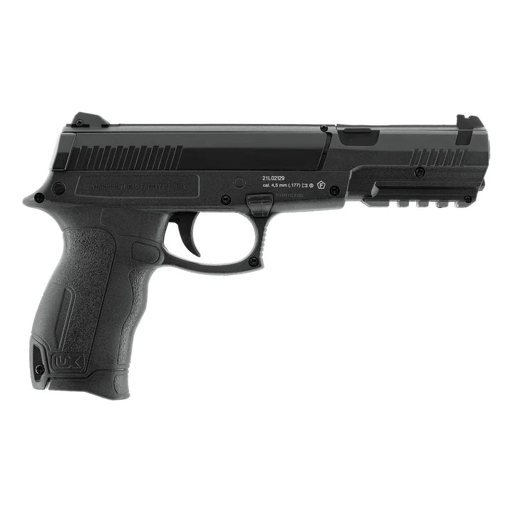 UX DX17 - 4,5 mm:n kaksoisammusten ilmapistooli - jousitin