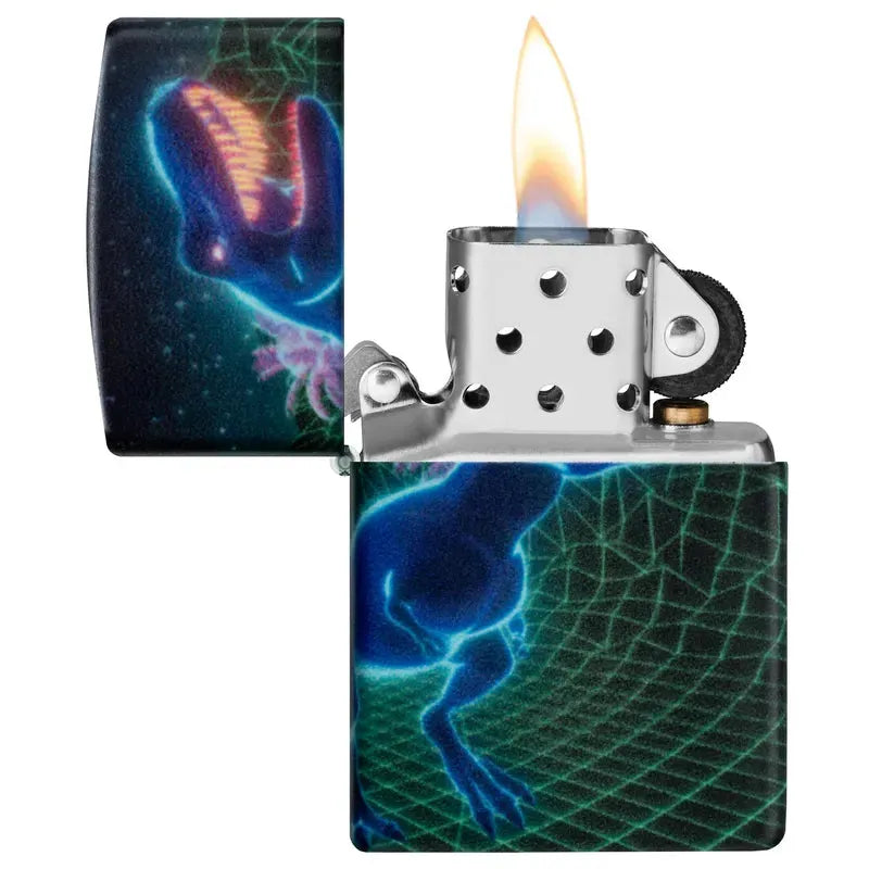 540 Cyber Dino Motiv - Lighter - Game-On.no
