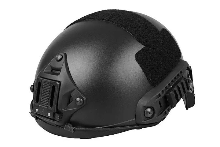 FMA Ballistic CFH Taktisk Hjelm - Sort - sidevisning