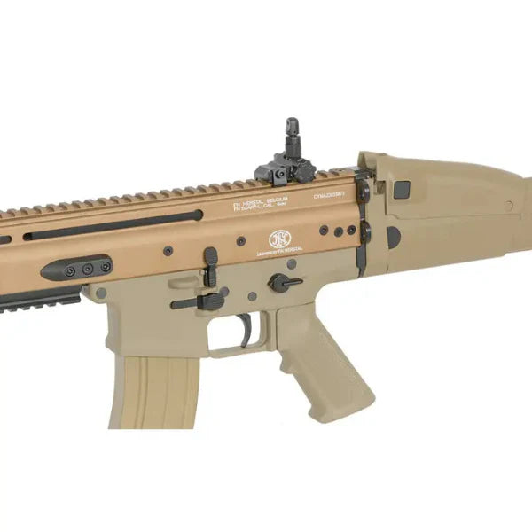 FN Herstal SCAR-L Elektrisk Softgunrifle - Tan