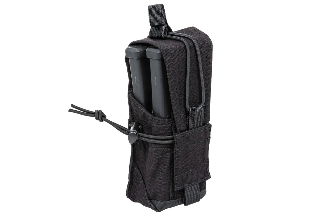 Specna Arms Dobbel Universal Magasinlomme - Sort - bakside med MOLLE