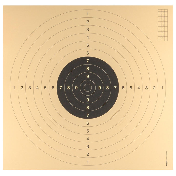 FFT- ja ISSF: n hyväksymät aseiden välähdykset - 55 cm x 53cm - 100kpl