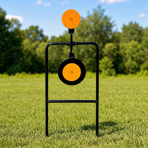 Tehokas vilkku pyörivillä kohdelevyillä - 45 ACP