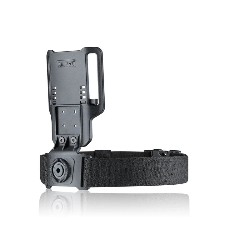 Amomax - Low Ride Duty Drop Belt Platform - musta