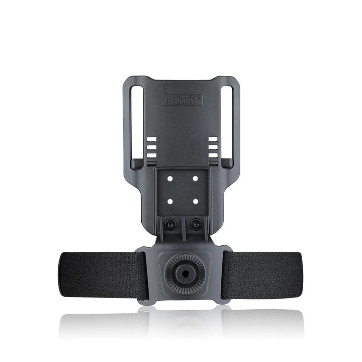 Amomax - Low Ride Duty Drop Belt Platform - musta