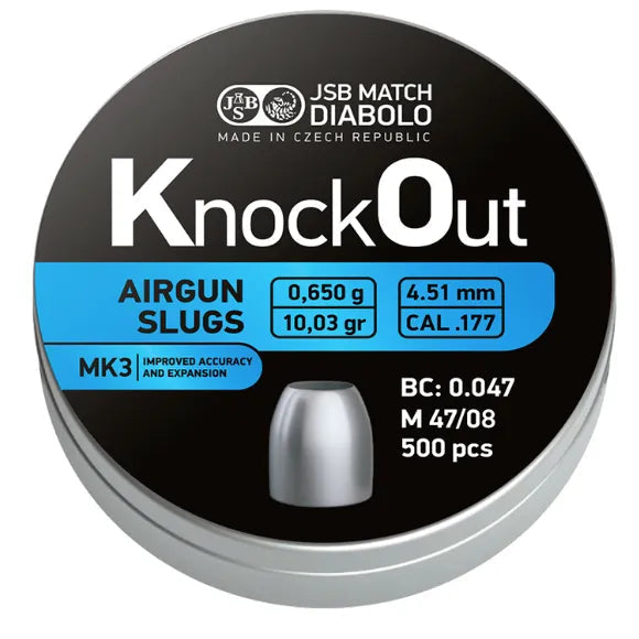 KnockOut Slugs MK Series - 4,5mm - 500 kpl