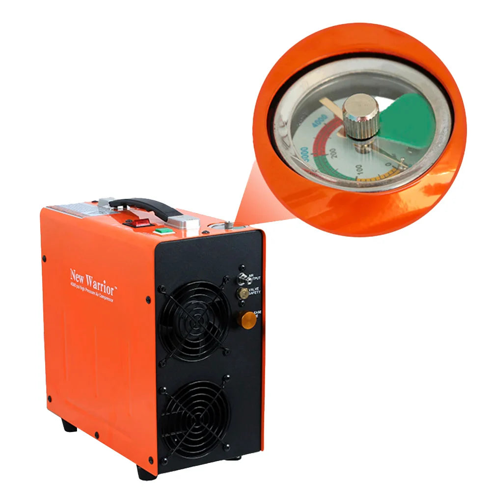 Uusi Warrior Mini1 12V/220V sähkökompressori PCP:lle