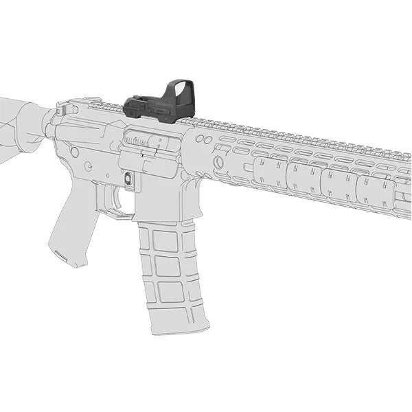 VictOptics Z5 1x26x28 Rødpunktsikte - 21mm