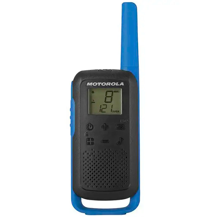 Motorola T62 Talkabout Walkie Talkie - sininen