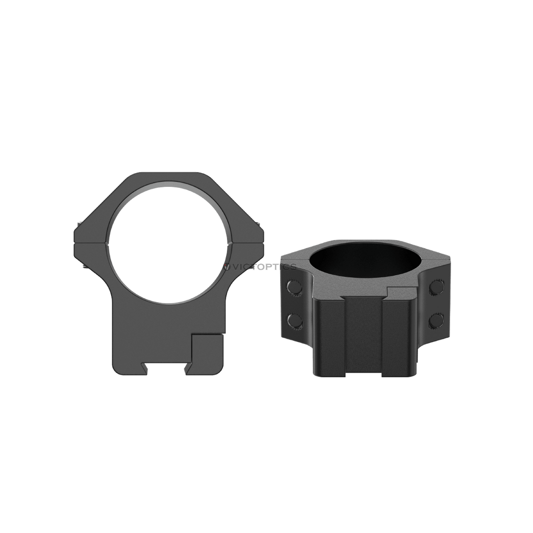 Victoptics - Kiinnitysrenkaat - Ø30mm, 11mm kiinnitys - Keskikokoinen