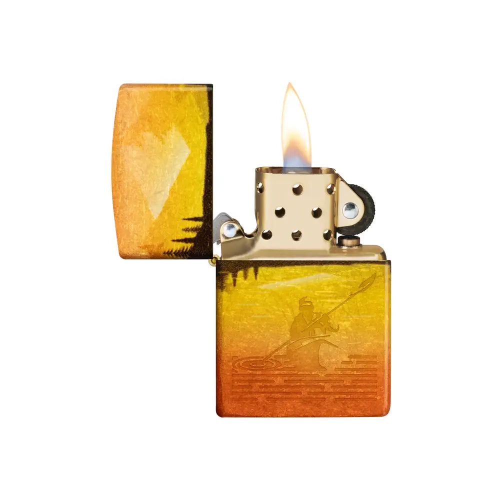 Zippo Tumbled Brass 540 Fusion kajakk lighter