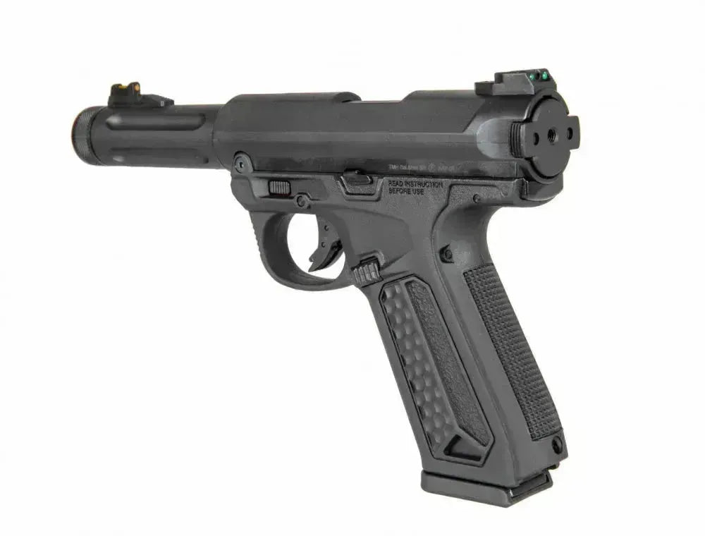 Action Army - AAP-01 Assassin Semi/Fullauto Softgun Pistol - Sva - Game-On.no