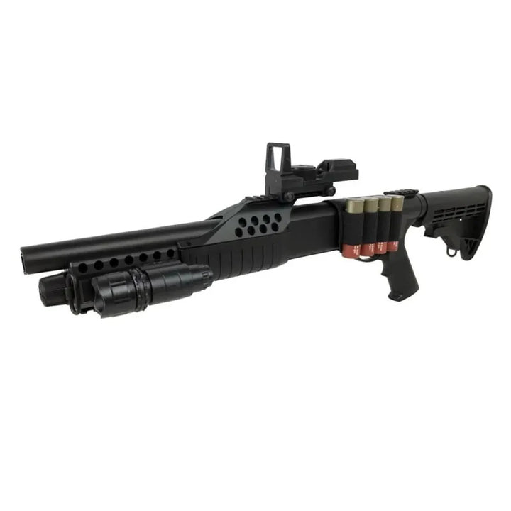 AGM - M180 C2 / M500 Fjærdrevet Softgun Hagle - Lys og Sikte inkludert