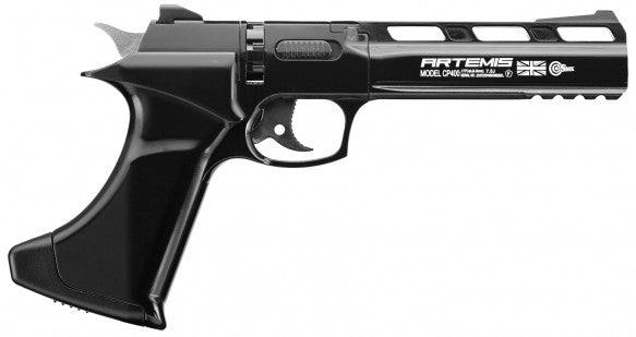 Artemis - CP400 Co2 Drevet Luftpistol - 4.5mm - Svart - gameon.eu