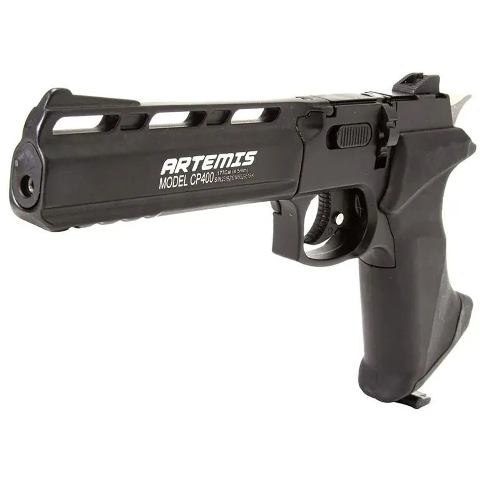 Artemis - CP400 Co2 -moottorikäyttöinen ilmapistooli - 4,5 mm - musta