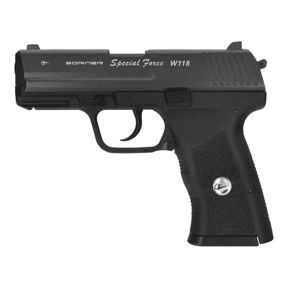 Borner - P99 (W118) - CO2 Drevet Luftpistol med Blowback - 4.5mm BB - Game-On.no