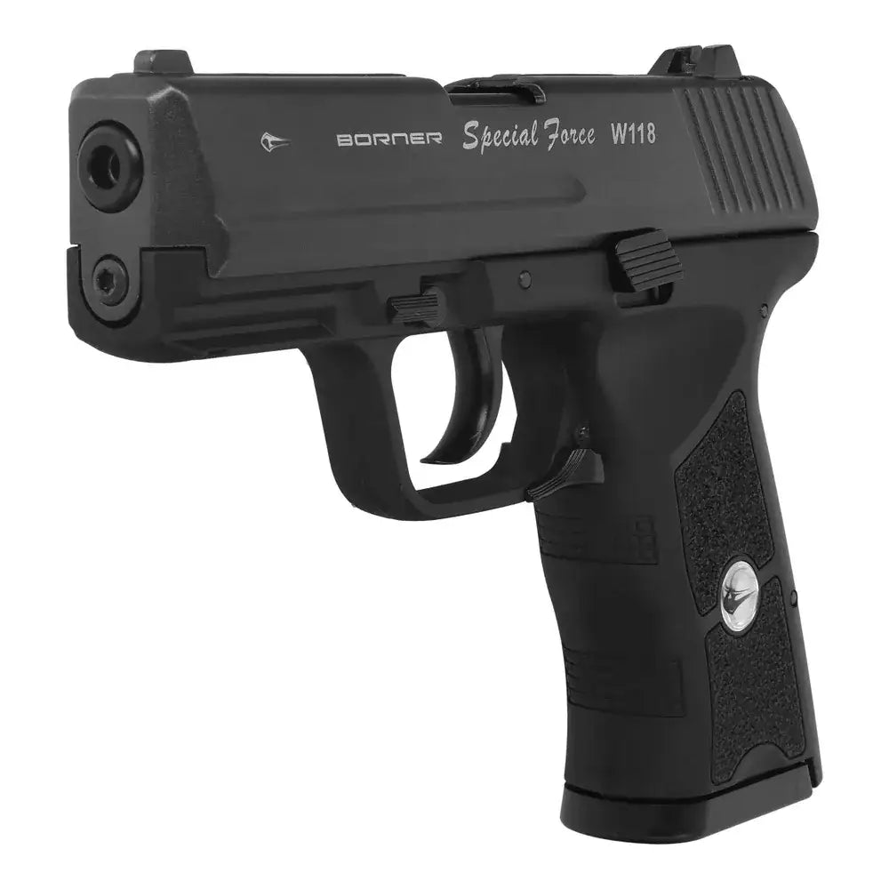 Borner - P99 (W118) - CO2 Drevet Luftpistol med Blowback - 4.5mm BB - Game-On.no