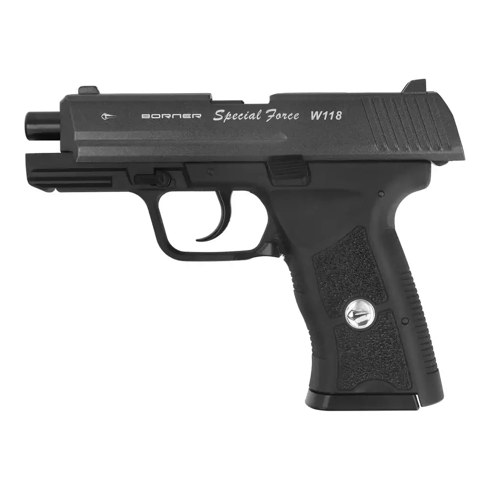Borner - P99 (W118) - CO2 Drevet Luftpistol med Blowback - 4.5mm BB - Game-On.no