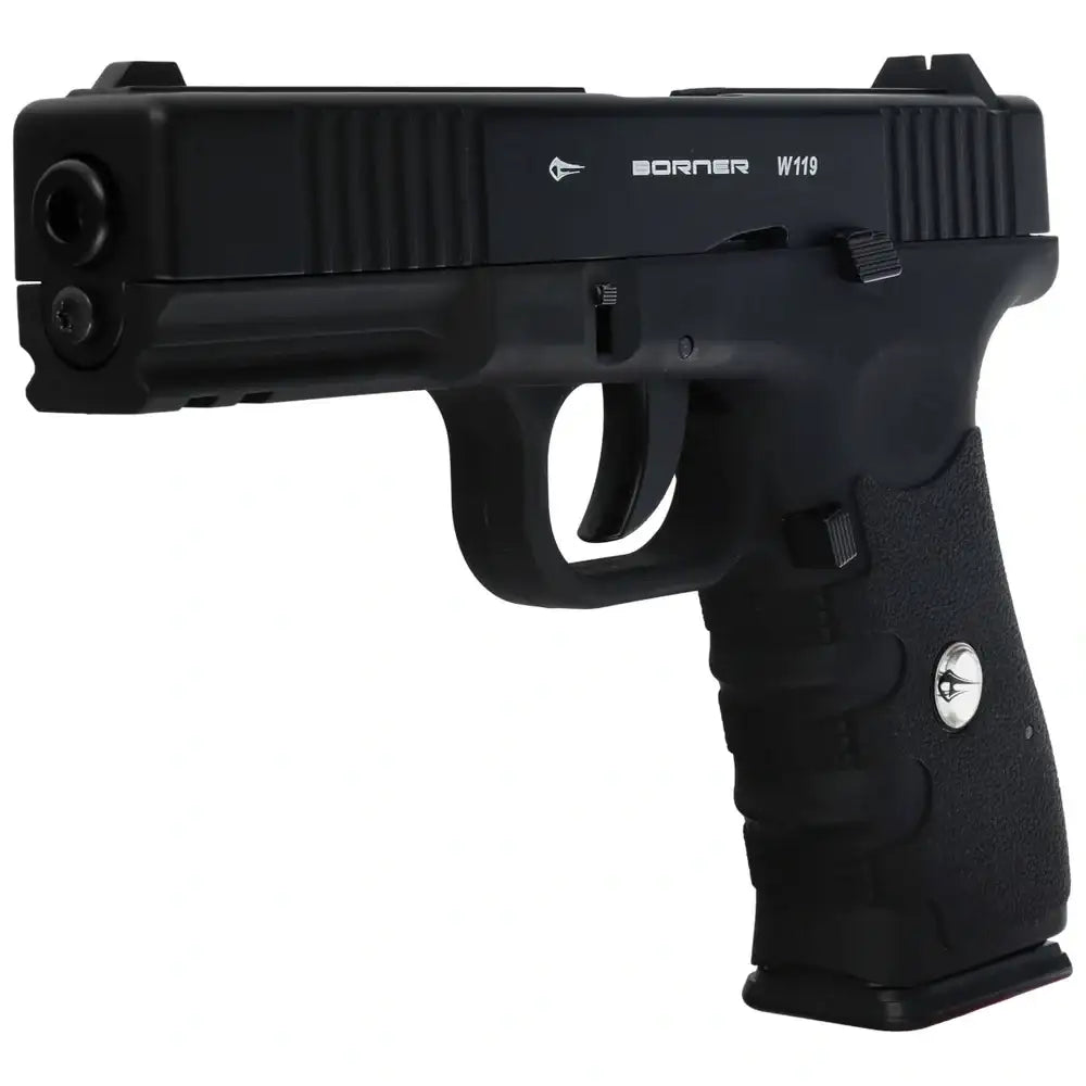 Borner - W119 CO2 Drevet Luftpistol med Blowback - 4.5mm BB - Game-On.no