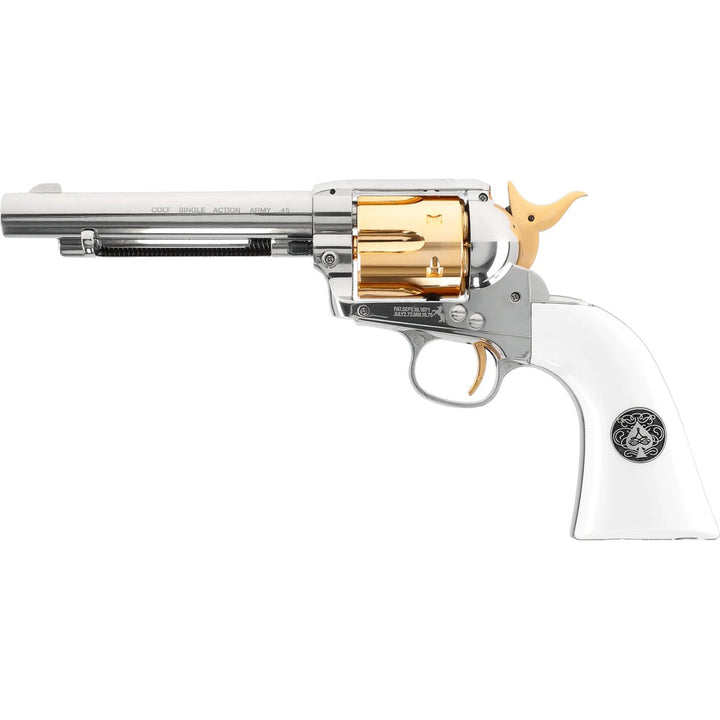 Peacemaker SAA .45 Smoke Wagon - CO2-käyttöinen revolveri - 4,5 mm pelletit