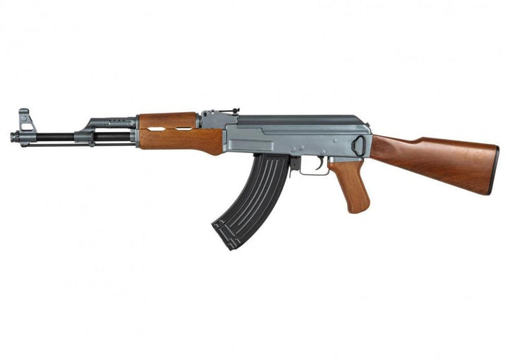 CYMA - AK47 Elektrisk Softgun Rifle - Wood - gameon.eu