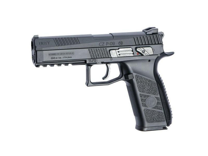 CZ P-09 Luftpistol med Blowback SORT - 4.5mm Pellets - gameon.eu