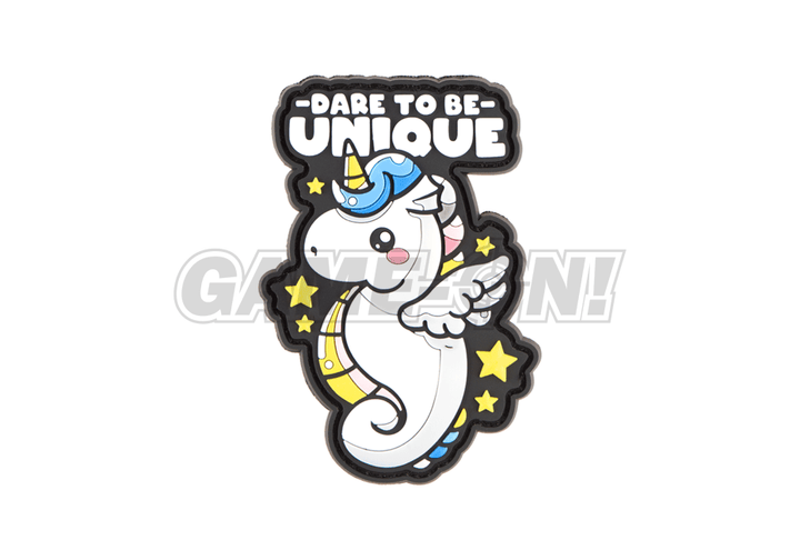 Dare to be Unique Unicorn Patch - Farget - gameon.eu