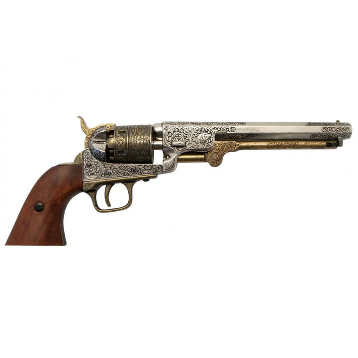 Navy Revolver 1851 Replika - USA Civil War Modell i Tre og Metall