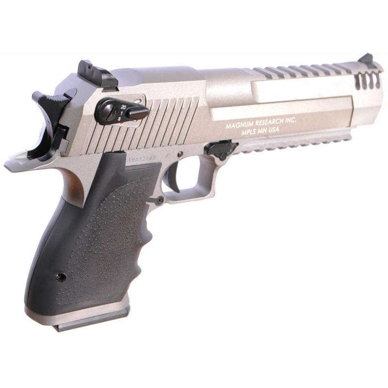 Desert Eagle L6 Semi/Full Auto Softgunpistol CO2 - Stainless - Game-On.no