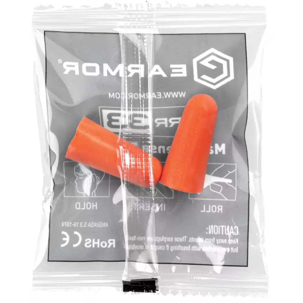 Earmor – MaxDefense Ørepropper NRR33 – 60 par