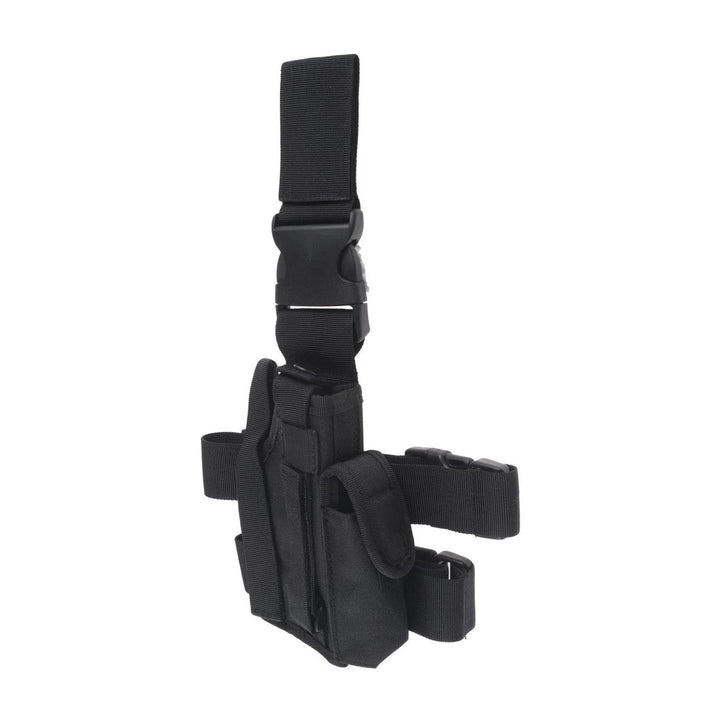 Universal Drop -leg -reiteen hyyylster Magazine Pocket - Musta