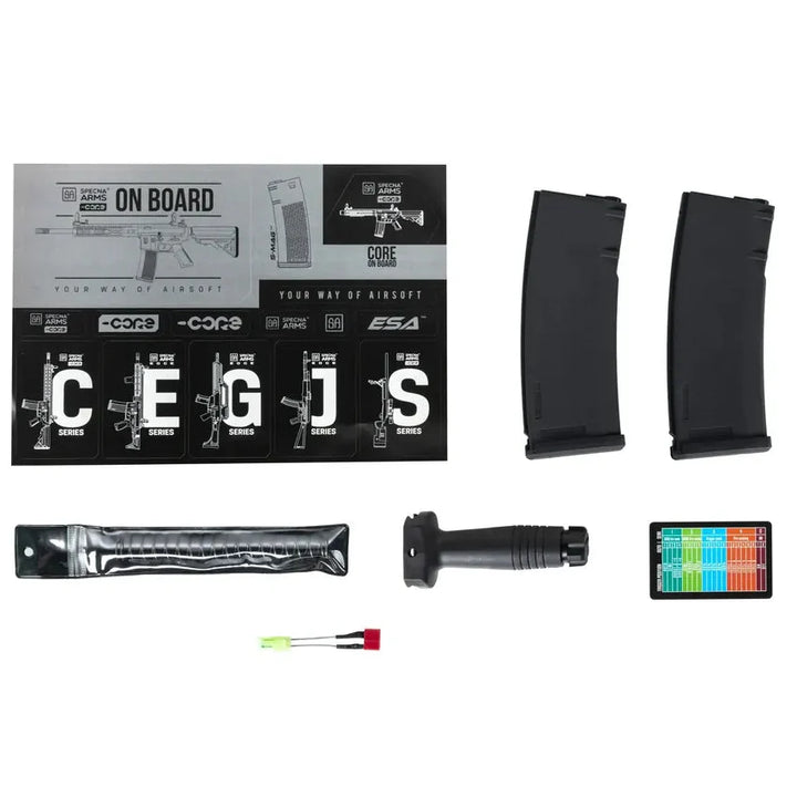 Specna Arms - C03 CORE™ HAL ETU™ sähköinen pehmoasekivääri - musta