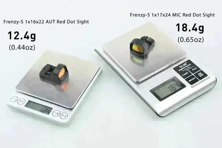 Frenzy 1x17x24 MIC - Mikro Rødpunktsikte - 21mm - Game-On.no