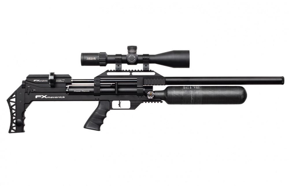 FX Maverick Sniper PCP Luftgevær Svart - 6.35mm (Regpliktig) - gameon.eu